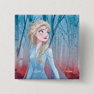 Frozen 2   Elsa - Fearless Button