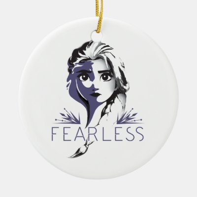 Frozen 2: Elsa | Fearless Ceramic Ornament