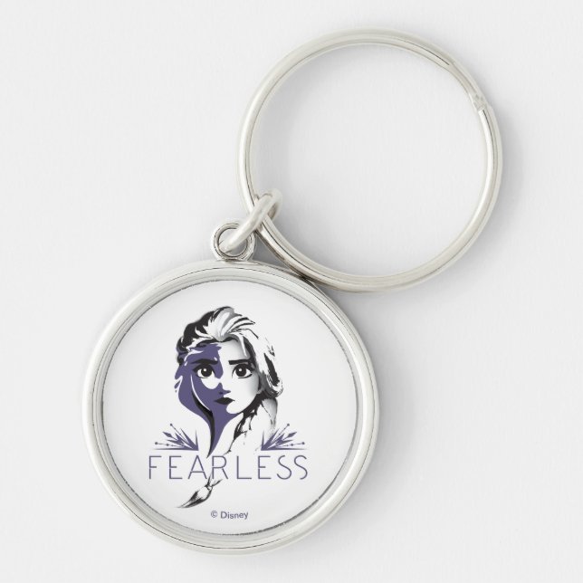 Frozen 2: Elsa | Fearless Keychain (Front)