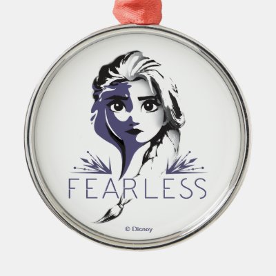 Frozen 2: Elsa | Fearless Metal Ornament