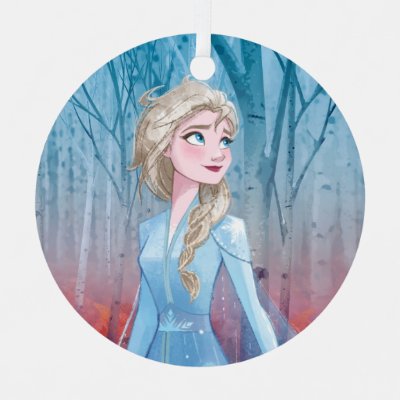 Frozen 2 | Elsa - Fearless Metal Ornament