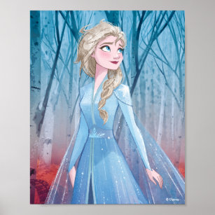Frozen 2   Elsa - Fearless Poster