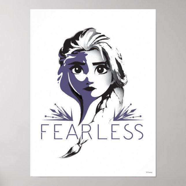 Frozen 2: Elsa | Fearless Poster (Front)