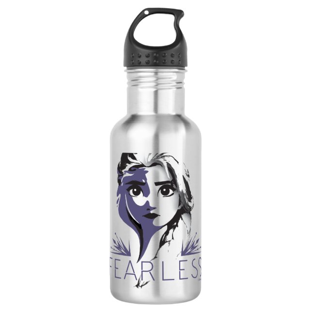 Frozen 2: Elsa | Fearless Stainless Steel Water Bottle (Front)
