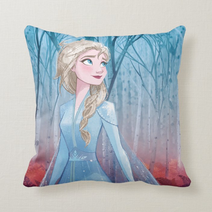 frozen 2 elsa throw and pillow