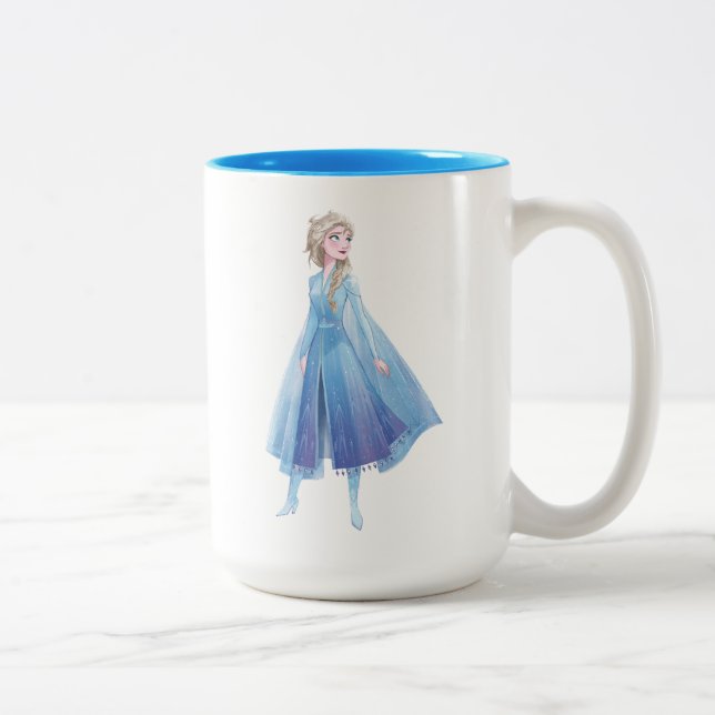 Frozen 2 | Elsa - Fearless Two-Tone Coffee Mug (Right)