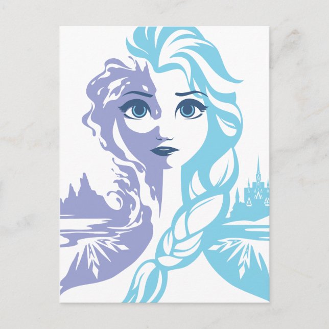 Frozen 2 | Elsa - Frozen Reign Postcard (Front)