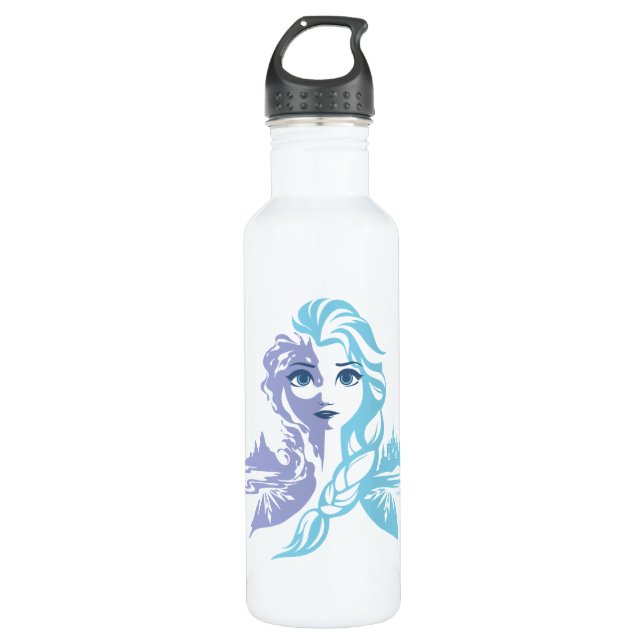 Frozen 2 | Elsa - Frozen Reign Stainless Steel Water Bottle (Front)