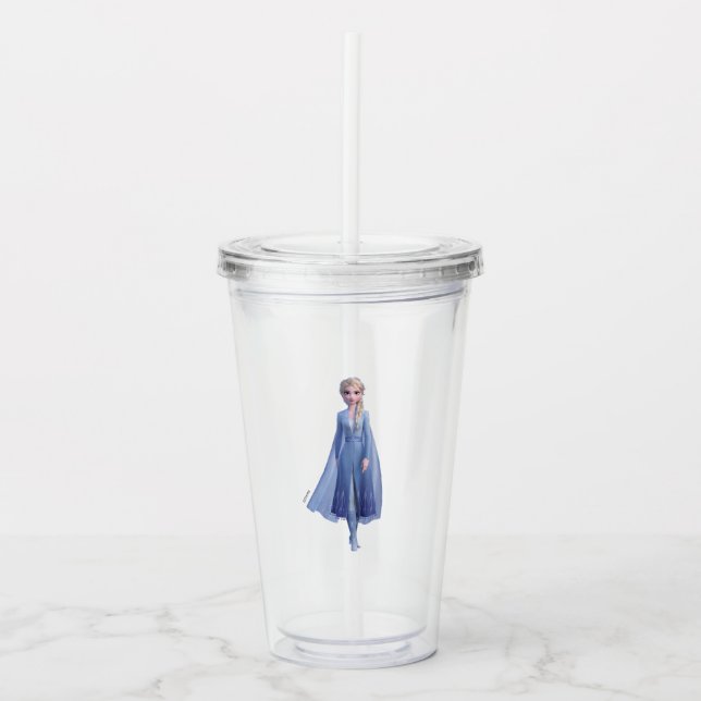 Frozen 2 | Elsa - Lead with Courage Acrylic Tumbler (Front)