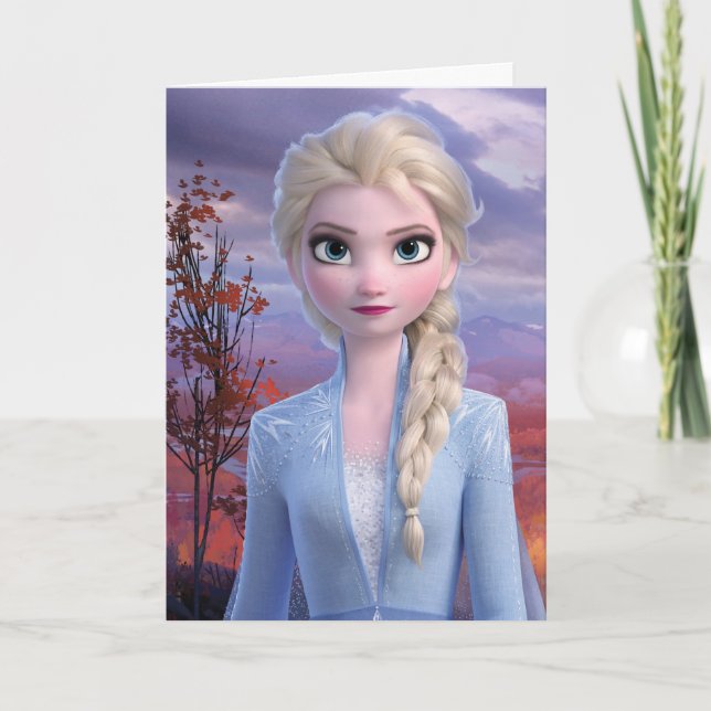 Frozen 2 | Elsa - Lead with Courage Card (Front)