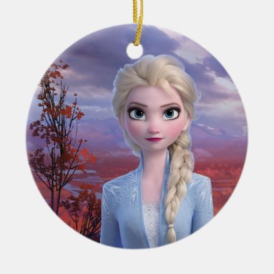Frozen 2 | Elsa - Lead with Courage Ceramic Ornament