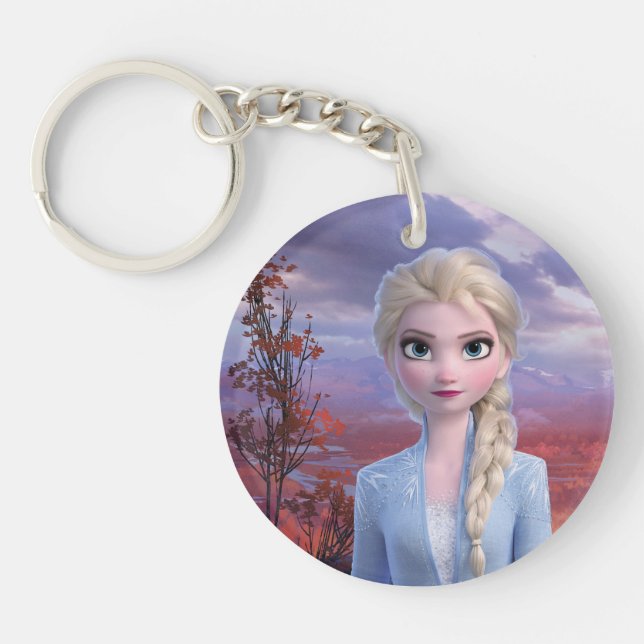 Frozen 2 | Elsa - Lead with Courage Keychain (Front)