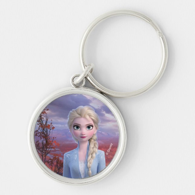 Frozen 2 | Elsa - Lead with Courage Keychain (Front)