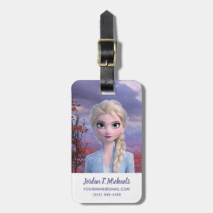 Frozen 2   Elsa - Lead with Courage Luggage Tag