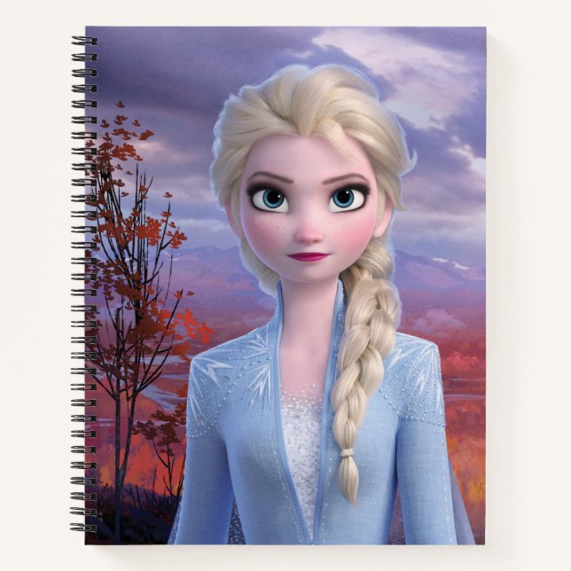 Frozen 2 | Elsa - Lead with Courage Notebook (Front)