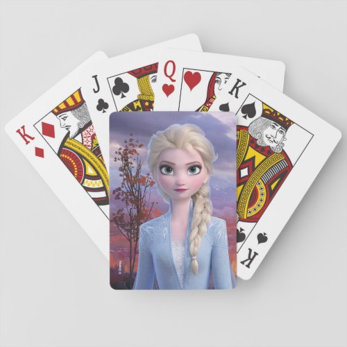 Frozen 2  Elsa _ Lead with Courage Poker Cards