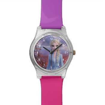 Frozen 2 | Elsa - Lead With Courage Watch by frozen at Zazzle