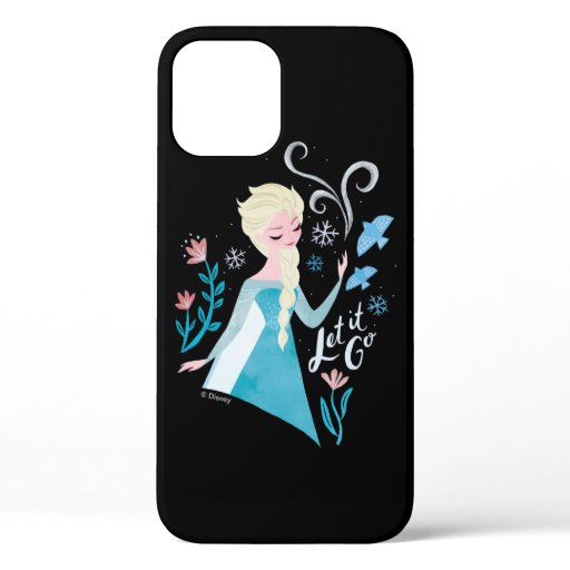 Frozen 2 | Elsa "Let It Go" Watercolor iPhone 12 Case