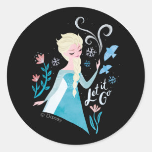 Frozen 2, Elsa - Frozen Reign Sticker, Zazzle