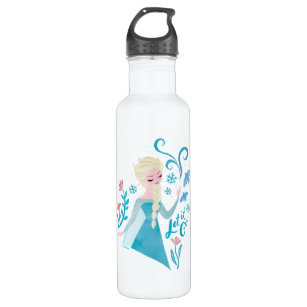 Frozen 2   Elsa "Let It Go" Watercolor Stainless Steel Water Bottle