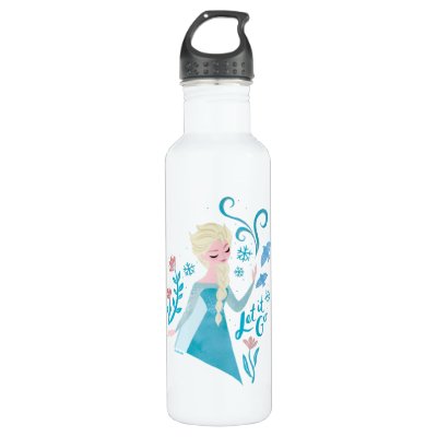 Frozen 2 | Elsa "Let It Go" Watercolor Stainless Steel Water Bottle