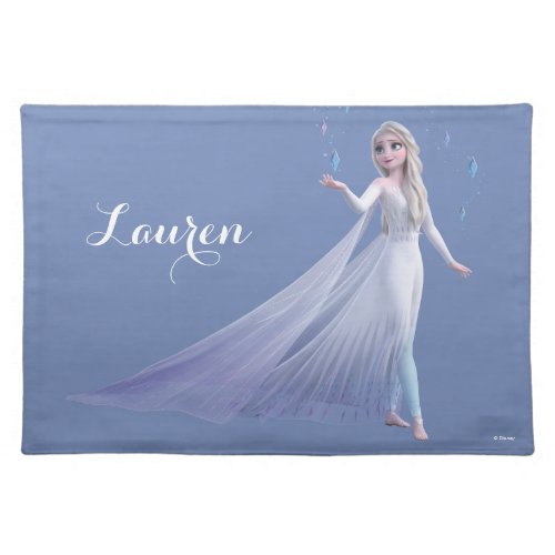 Frozen 2  Elsa _ My Powers are Special Cloth Placemat