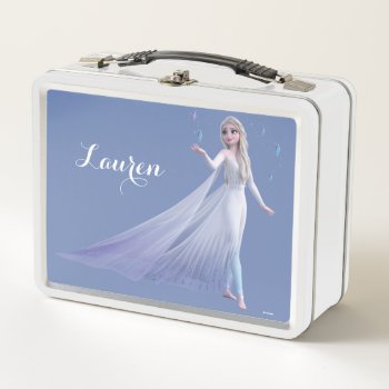 Frozen 2 | Elsa - My Powers Are Special Metal Lunch Box by frozen at Zazzle