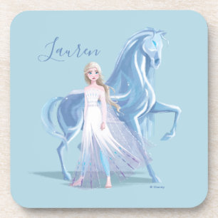 Frozen 2   Elsa & the Frosted Nokk Beverage Coaster