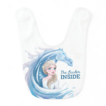 Frozen 2: Elsa & The Nokk Portrait Baby Bib