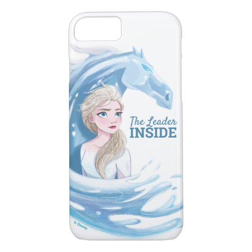 Frozen 2 Elsa  The Nokk Portrait iPhone 87 Case