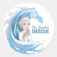 Frozen 2, Elsa - Frozen Reign Sticker, Zazzle