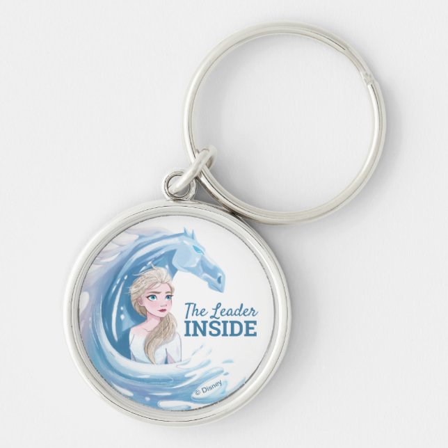 Frozen 2: Elsa & The Nokk Portrait Keychain (Front)