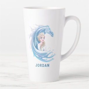 Frozen 2: Elsa & The Nokk Portrait Latte Mug
