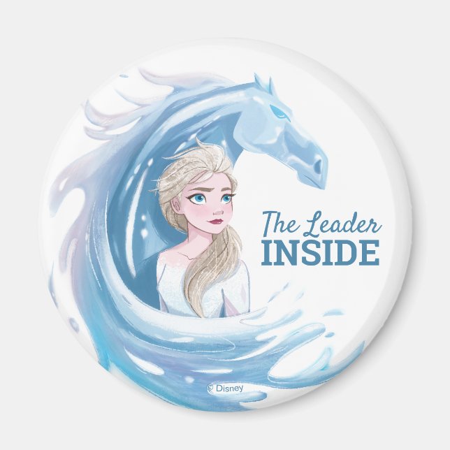 Frozen 2: Elsa & The Nokk Portrait Magnet (Front)