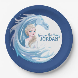 Frozen 2: Elsa & The Nokk Portrait Paper Plates
