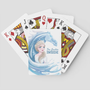 Frozen 2: Elsa & The Nokk Portrait Playing Cards