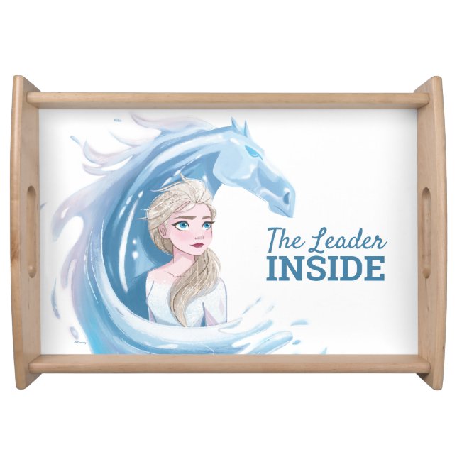 Frozen 2: Elsa & The Nokk Portrait Serving Tray (Front)
