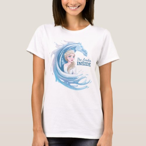 Frozen 2 Elsa  The Nokk Portrait T_Shirt