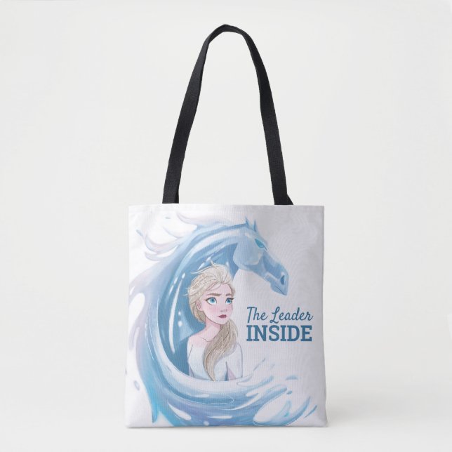 Frozen 2: Elsa & The Nokk Portrait Tote Bag (Front)