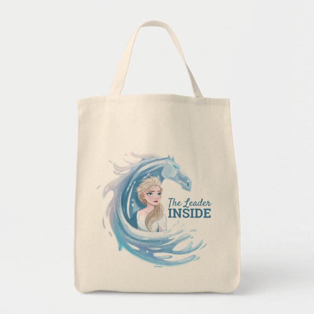 Frozen 2: Elsa & The Nokk Portrait Tote Bag (Front)