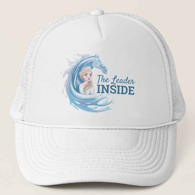 Frozen 2: Elsa & The Nokk Portrait Trucker Hat (Front)