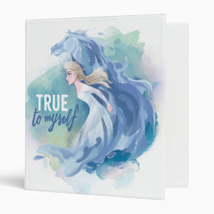 Frozen 2: Elsa & The Nokk   True To Myself 3 Ring Binder