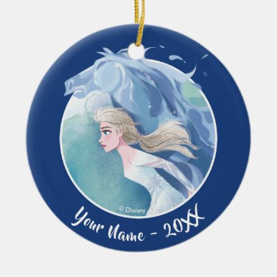 Frozen 2: Elsa &amp; The Nokk | True To Myself Ceramic Ornament