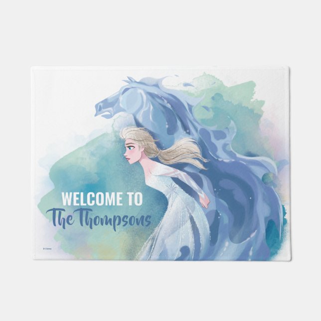 Frozen 2: Elsa & The Nokk | True To Myself Doormat (Front)