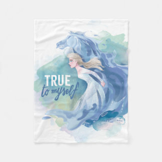 Frozen 2: Elsa & The Nokk | True To Myself Fleece Blanket