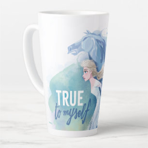 Frozen 2: Elsa & The Nokk   True To Myself Latte Mug
