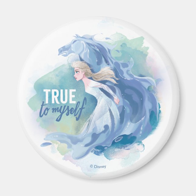 Frozen 2: Elsa & The Nokk | True To Myself Magnet (Front)