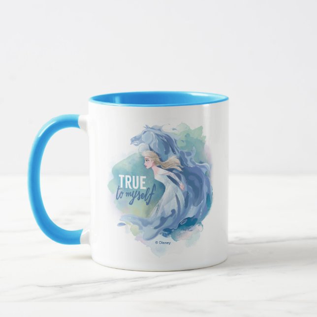 Frozen 2: Elsa & The Nokk | True To Myself Mug (Left)