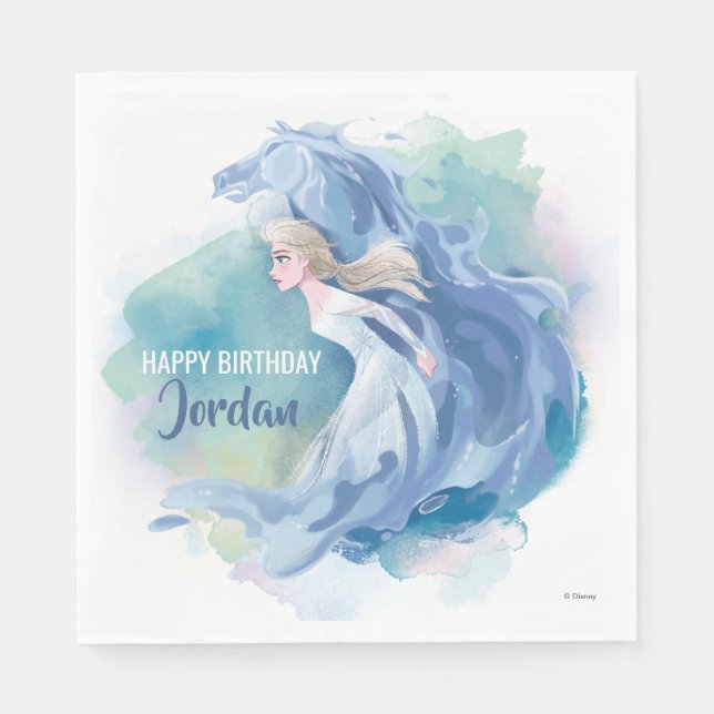 Frozen 2: Elsa & The Nokk | True To Myself Napkins (Front)