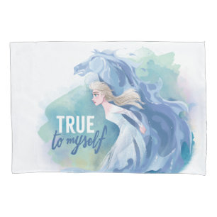 Frozen 2: Elsa & The Nokk   True To Myself Pillow Case